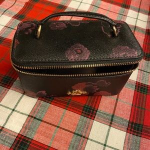 Coach travel jewelry case
